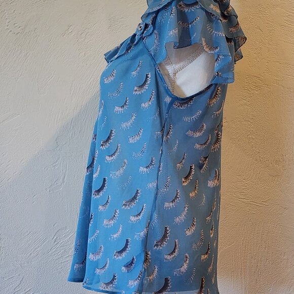 She Said Sheer Blouse - Picture 4 of 5